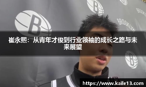 崔永熙：从青年才俊到行业领袖的成长之路与未来展望